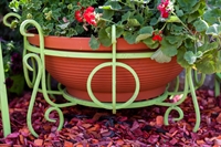 Вазон металлический для озеленения