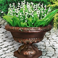 Уличный вазон из стеклопластика