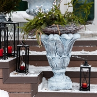 Вазон из стеклопластика под бетон Вазон из стеклопластика под бетон