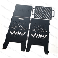 Разборный уличный очаг