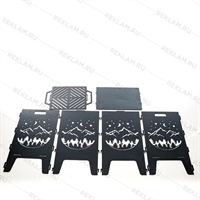 Компактный уличный очаг