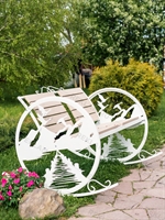 Кресло-качалка для летней площадки ресторана