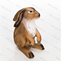 Фигура Заяц, цвет: коричневый