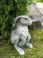 Фигура Заяц, цвет: серый