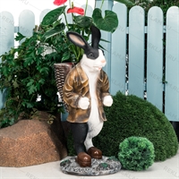 Кашпо, цвет: белый с чёрным