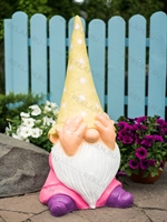 Фигура Гном в жёлтом колпаке