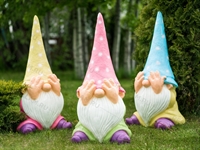 Фигуры гномов, 3шт