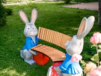 Скамейка полукруглая