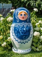 объёмная фигура матрёшка