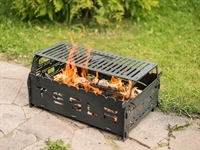 мангал с лазерной резкой по металлу