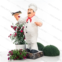 фигура повар для рекламы