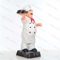 повар для рекламы рыбного ресторана