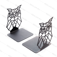 подставки для книг на полке