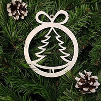 ёлочная игрушка в корпоративном стиле