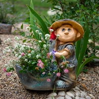 кашпо из полистоуна