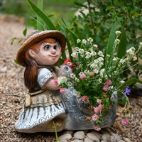 кашпо из полистоуна