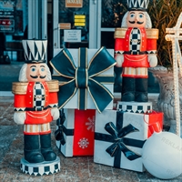 уличное украшение на новый год