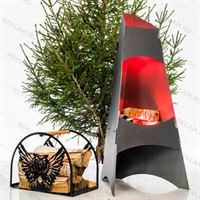 дровница для загородной зоны отдыха