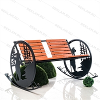 мебель с лазерной резкой по металлу