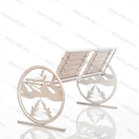 скамейка для загородной базы отдыха