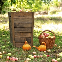 кашпо деревянное