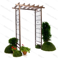 арка в натуральном цвете