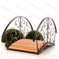 декоративный мостик для сухого ручья