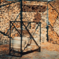 металлические дровницы на заказ