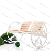 Кресло-качалка "Утки" для летнего кафе - фото 40797