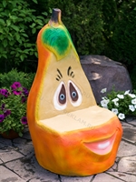 стул груша для детского кафе