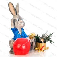 фигура объёмная заяц с мешком