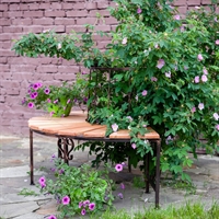 скамейка полукруглая