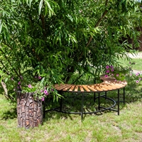 радиусная лавочка