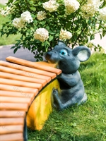 лавочка полукруглая