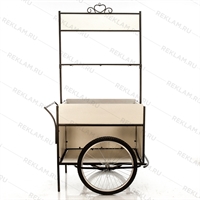 торгово-рекламная тележка