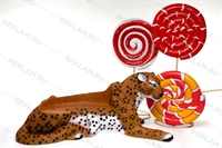 декорации с фигурой пумы