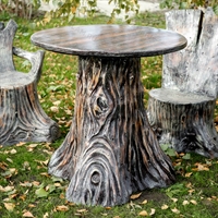 стол в виде пня