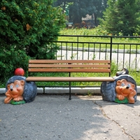 скамейка для детской площадки