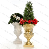 вазон для новогодних декораций