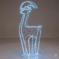 новогоднее оформление витрины магазина