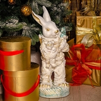 заяц для новогоднего оформления витрины магазина заяц для новогоднего оформления витрины магазина