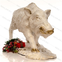 фигура кабана для новогоднего оформления тц