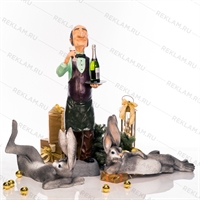 новогодние декорации для кафе новогодние декорации для кафе