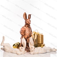 фигура цв.под бронзу