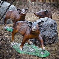 декоративные фигуры кабанов декоративные фигуры кабанов