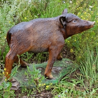 объёмная фигура кабанёнка объёмная фигура кабанёнка