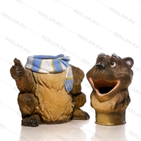 удобная разборная урна для детского развлекательного парка