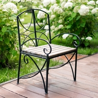 кованое кресло