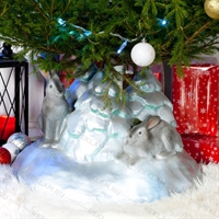 новогодняя подставка под ёлку новогодняя подставка под ёлку