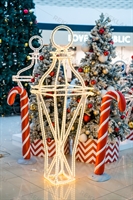 Световая фигура Фонарь h= 178 см дюралайт - фото 42571